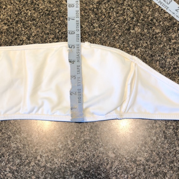 Forever 21 ribbed bandeau swim top size L - Picture 7 of 7